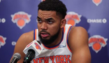 New York Knicks Announce Notable Injury Report