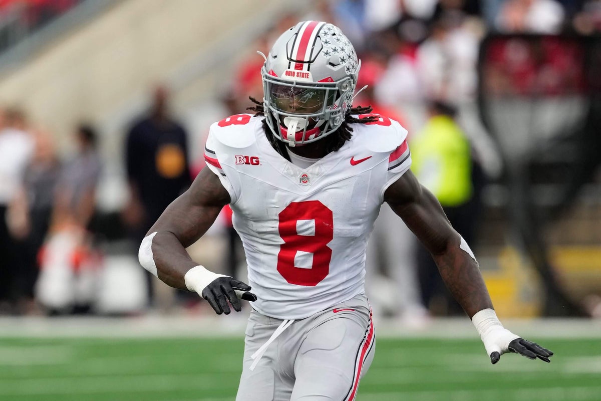 Ohio State’s Arvell Reese selected by New York Giants with No. 5 pick in 2026 NFL Draft
