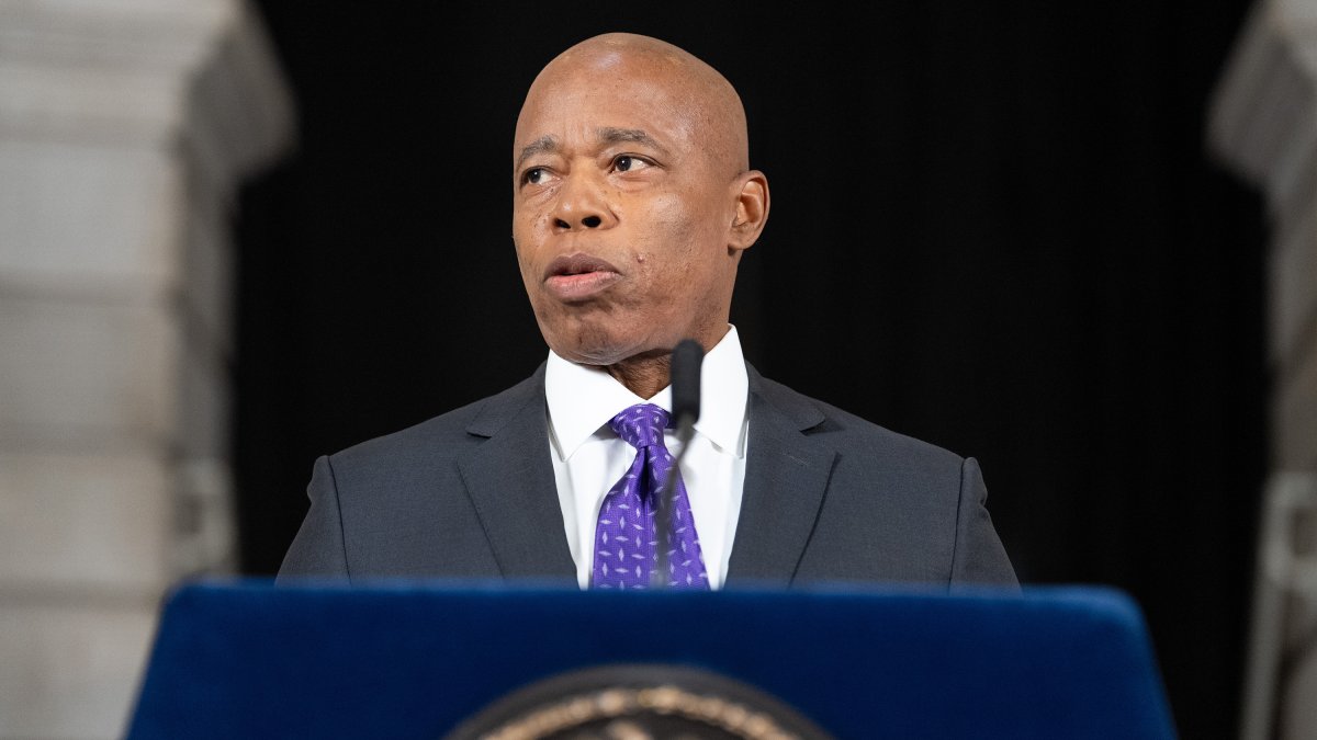 Former NYC Mayor Eric Adams becomes honorary Albanian citizen – NBC New York