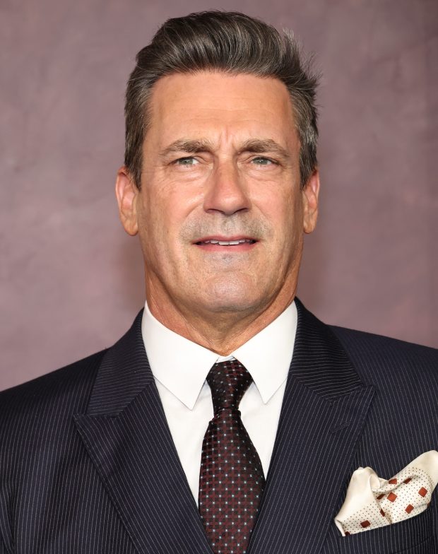 Jon Hamm attends Apple TV's "Your Friends & Neighbors" Season 2 premiere at New York Historical on March 30, 2026 in New York City.