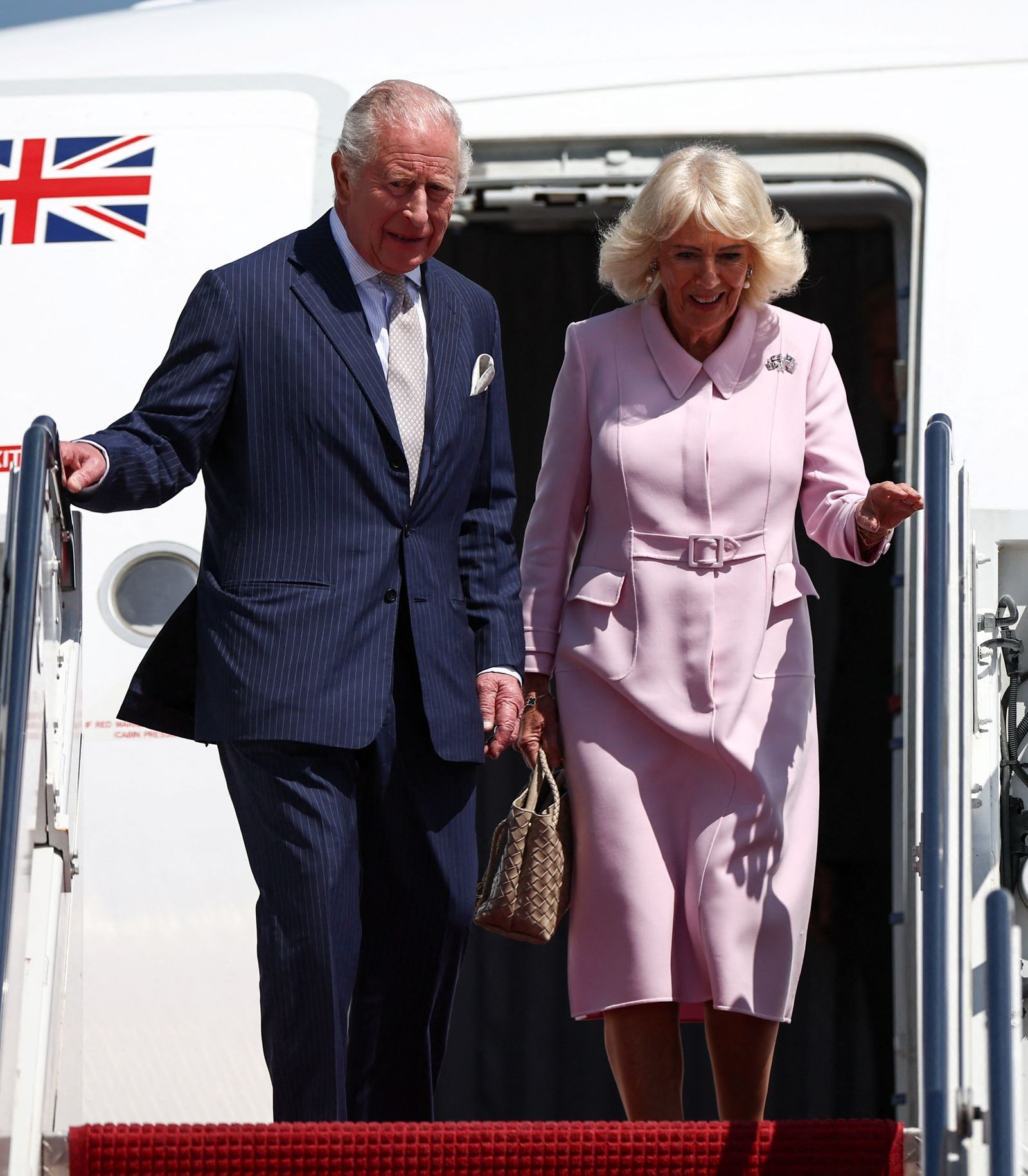 Image may contain Charles Prince of Wales Vanessa Redgrave Person Adult Clothing Coat Accessories Bag and Handbag