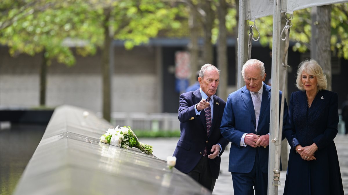 Mamdani, Bloomberg meet King Charles at 9/11 Memorial – NBC New York