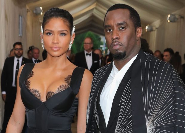 Cassie Ventura and Sean "Diddy" Combs attend the "Rei Kawakubo/Comme des Garcons: Art Of The In-Between" Costume Institute Gala at Metropolitan Museum of Art on May 1, 2017 in New York City.
