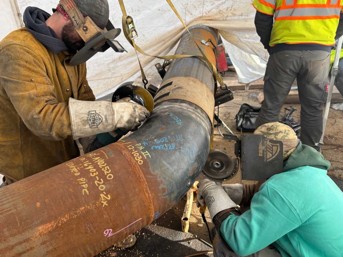 National Grid is doing work on Staten Island infrastructure.