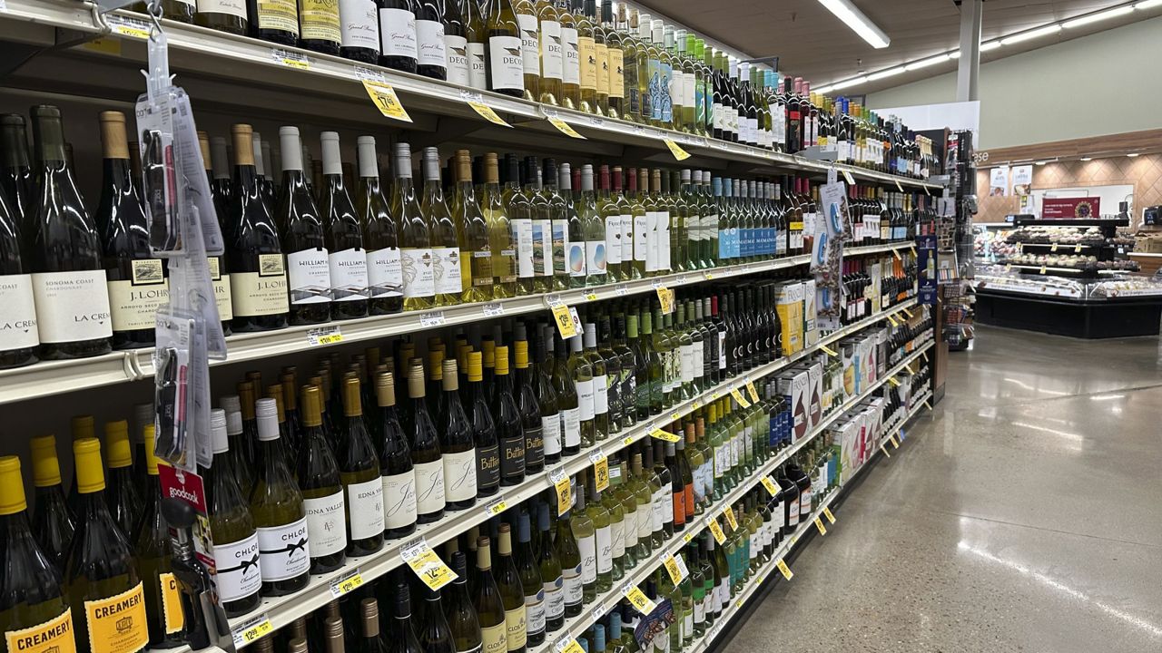 Roadblocks to N.Y. allowing selling wine in grocery stores