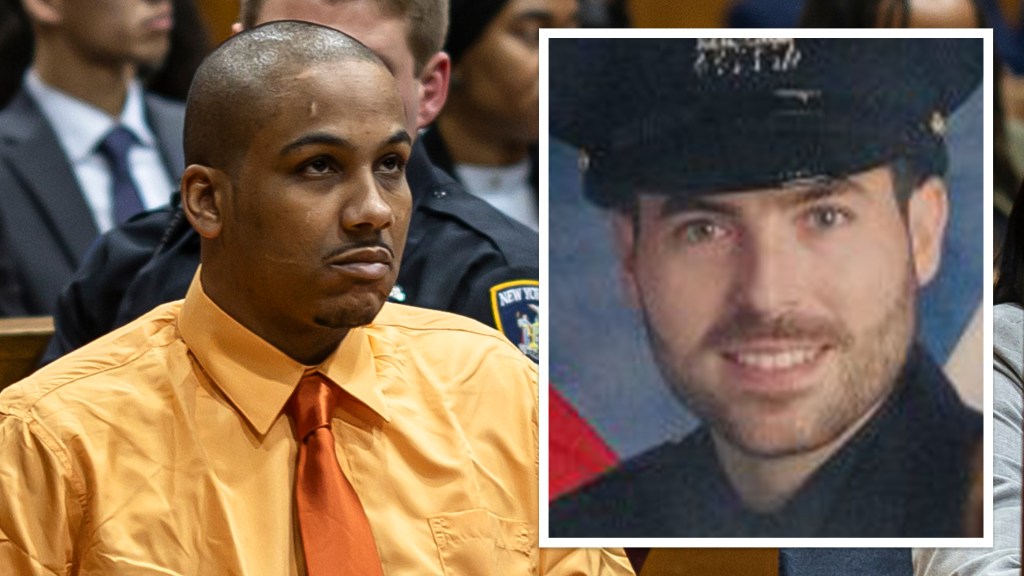 Ex-con sentenced to 115 years to life for shooting NYPD cop Jonathan Diller to death during Queens car stop