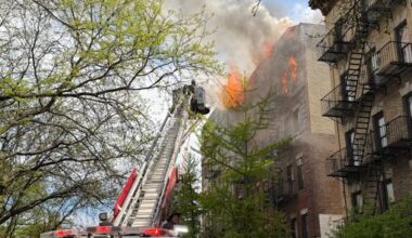 2 Killed, 11 Injured in Bronx Apartment Fire; Partial Roof Collapse Reported