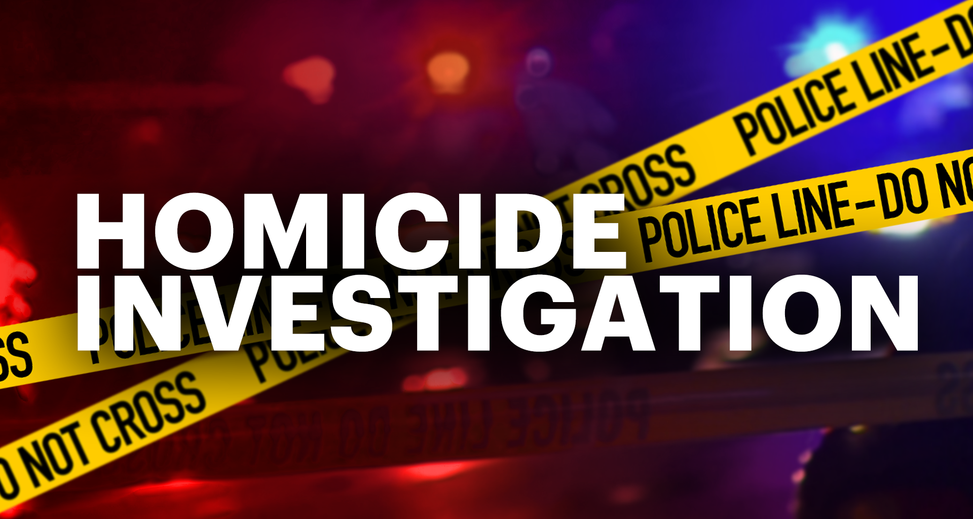 Homicide investigation generic