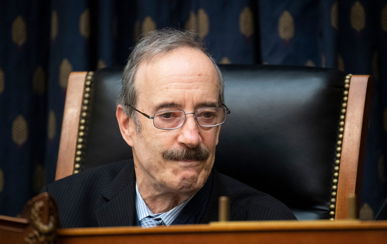 The late Rep. Eliot Engel, D-N.Y., seen here in 2020, chaired the House Foreign Affairs Committee from 2019-2021.