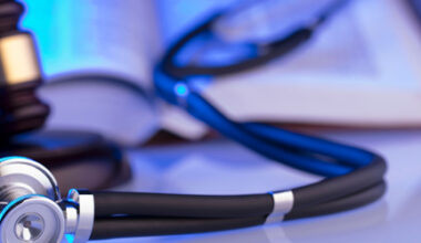 Stethoscope and Gavel