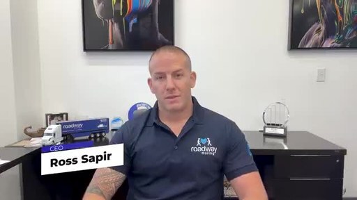 Ross Sapir, CEO of Roadway Moving