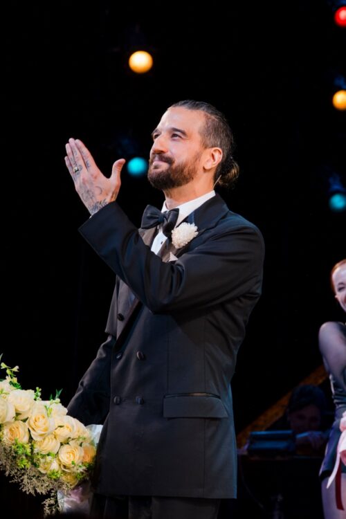 Chicago Broadway Curtain Call 2026 Mark Ballas and Whitney Leavitt HR