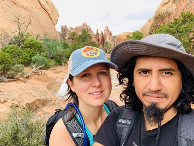 Edward Luyo with his girlfriend, Violet Cannistraci. (Courtesy of Family)