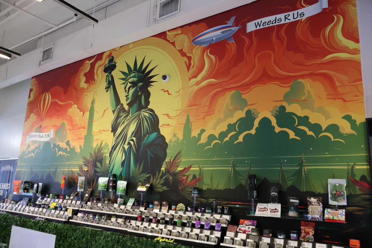 Inside Liberty Buds NYC.