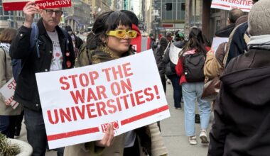CUNY Rallies Against Political Repression: "All Four of Us Will Walk Back Through Brooklyn College's Gates"
