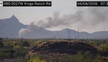 Wrong-way driver dead after fiery crash on US 60 near Queen Valley, DPS says