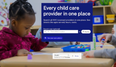 NYC launches ‘Child Care Hub,’ one-stop search tool for families