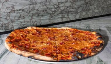 Classic NY slices, zero seed oils at Jax Pizza Joint in LIC