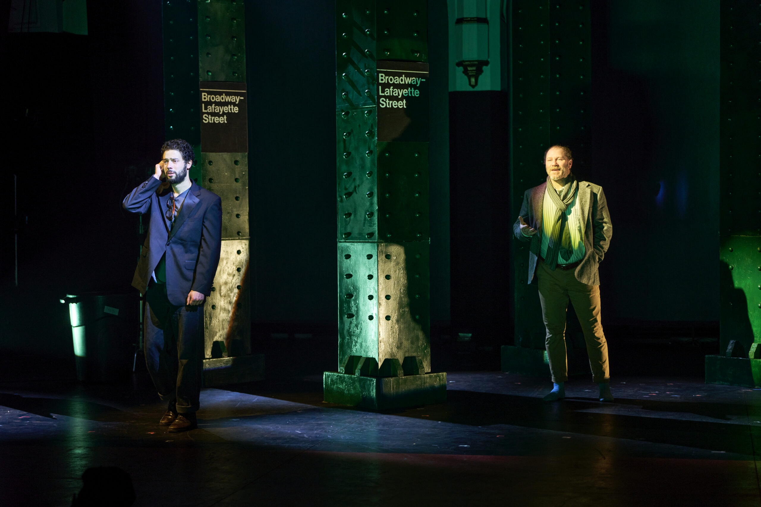 Eric Tabach and Elan Zafir in Seagull: True Story. Photo: Kir Simakov