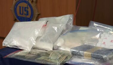 Investigators say they found more than 90 pounds of fentanyl worth $7.5 million inside three unrelated drug packaging mills. (Spectrum News NY1)