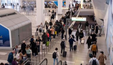 lines at LaGuardia Airport