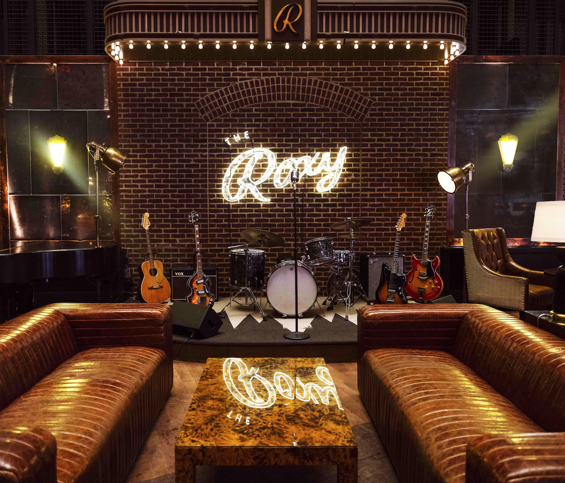 Live Music Stage at Roxy Bar