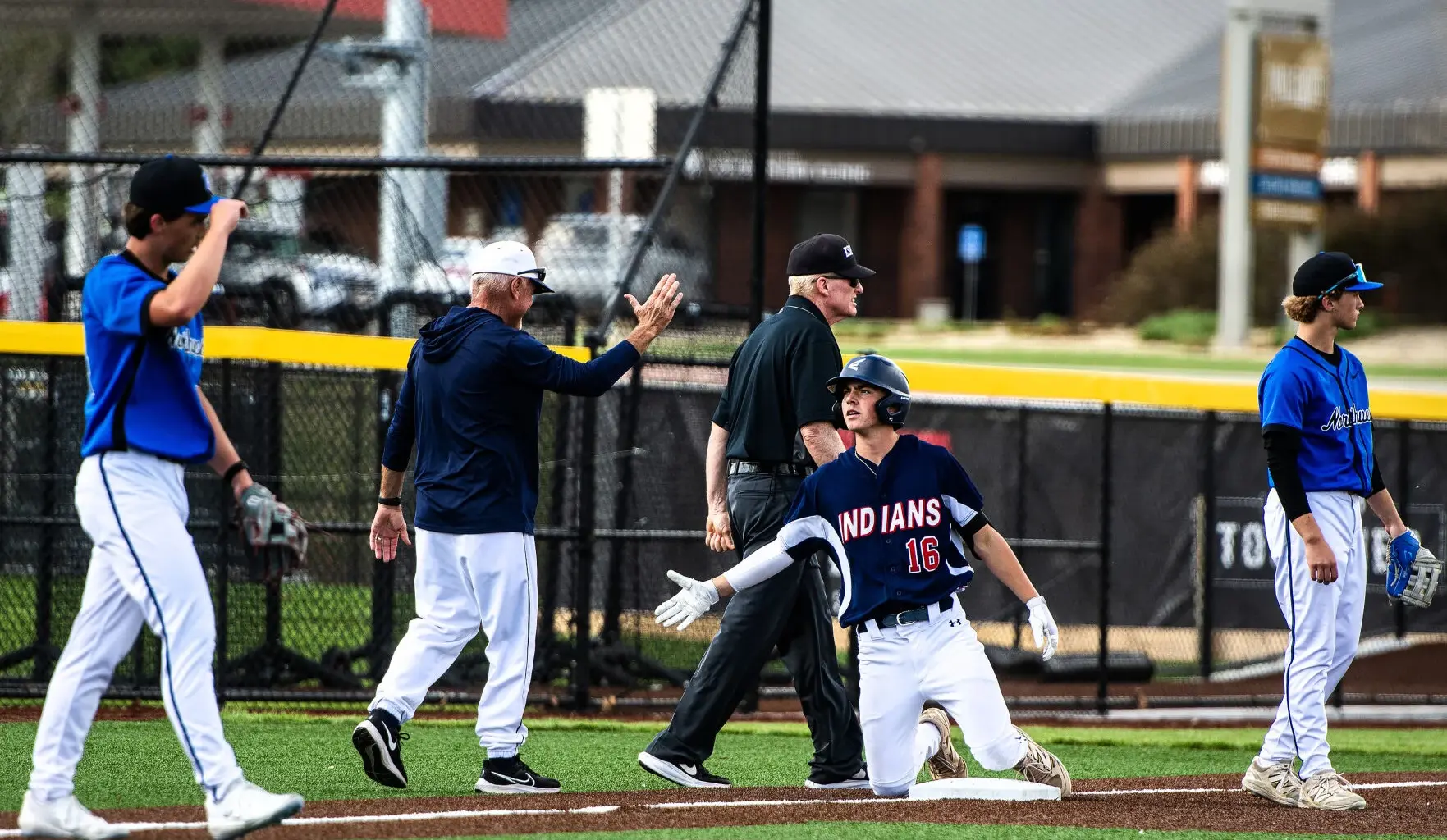 Manhattan baseball splits in CiCo Park debut