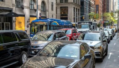 A stretch of Madison Avenue in Manhattan. (Courtesy of the New York City Department of Transportation)