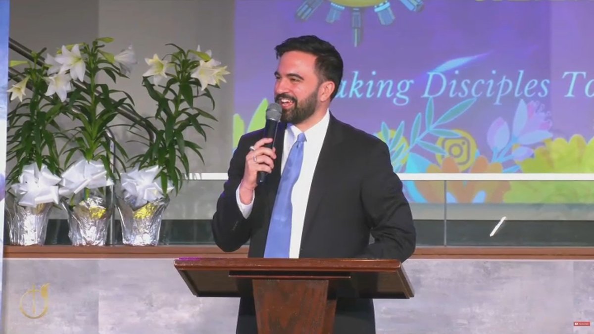 Mamdani speaks at city churches on first Easter as Mayor – NBC New York