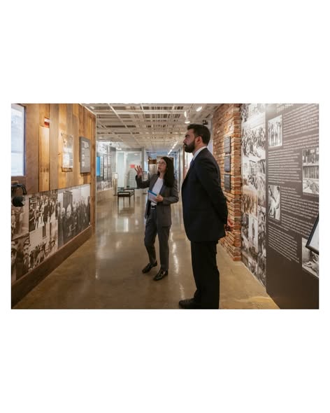 Mamdani Visits Kupferberg Holocaust Center