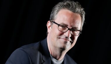 Matthew Perry poses for a portrait in New York on Feb. 17, 2015. (Photo by Brian Ach/Invision/AP, File)