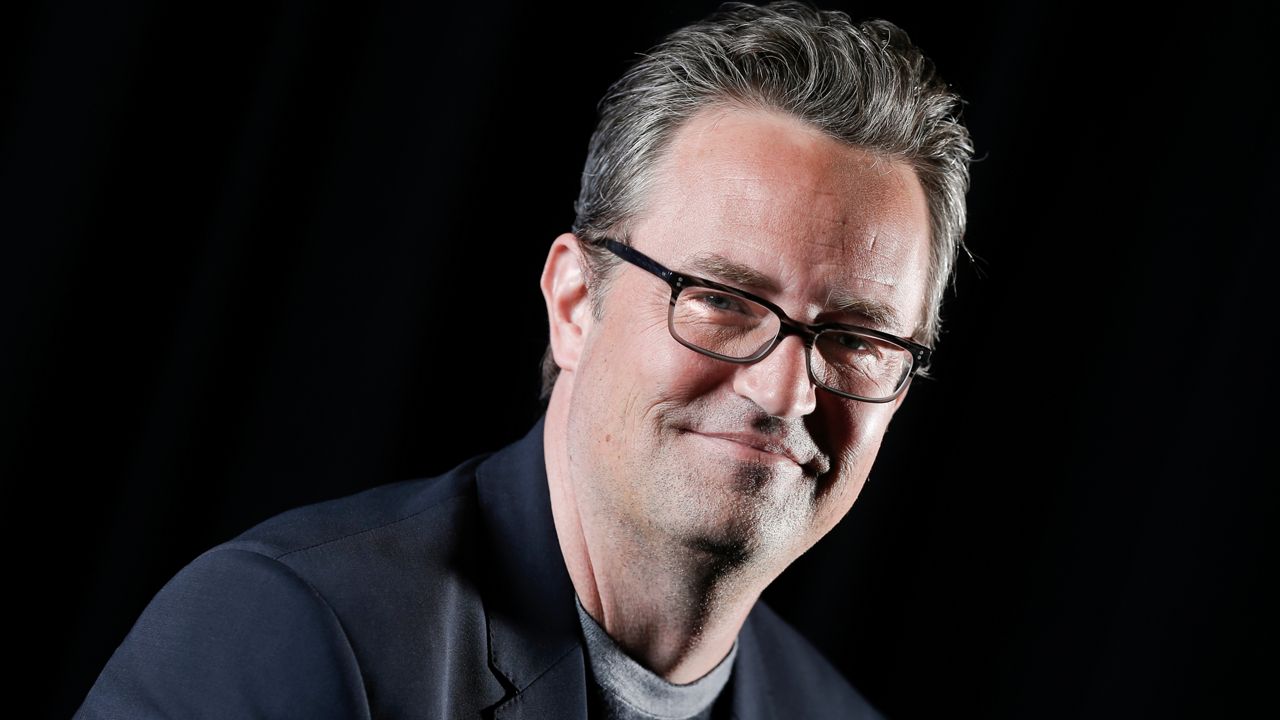 Matthew Perry poses for a portrait in New York on Feb. 17, 2015. (Photo by Brian Ach/Invision/AP, File)