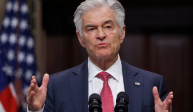 FILE - Administrator for the Centers for Medicare & Medicaid Services Dr. Mehmet Oz speaks during a...