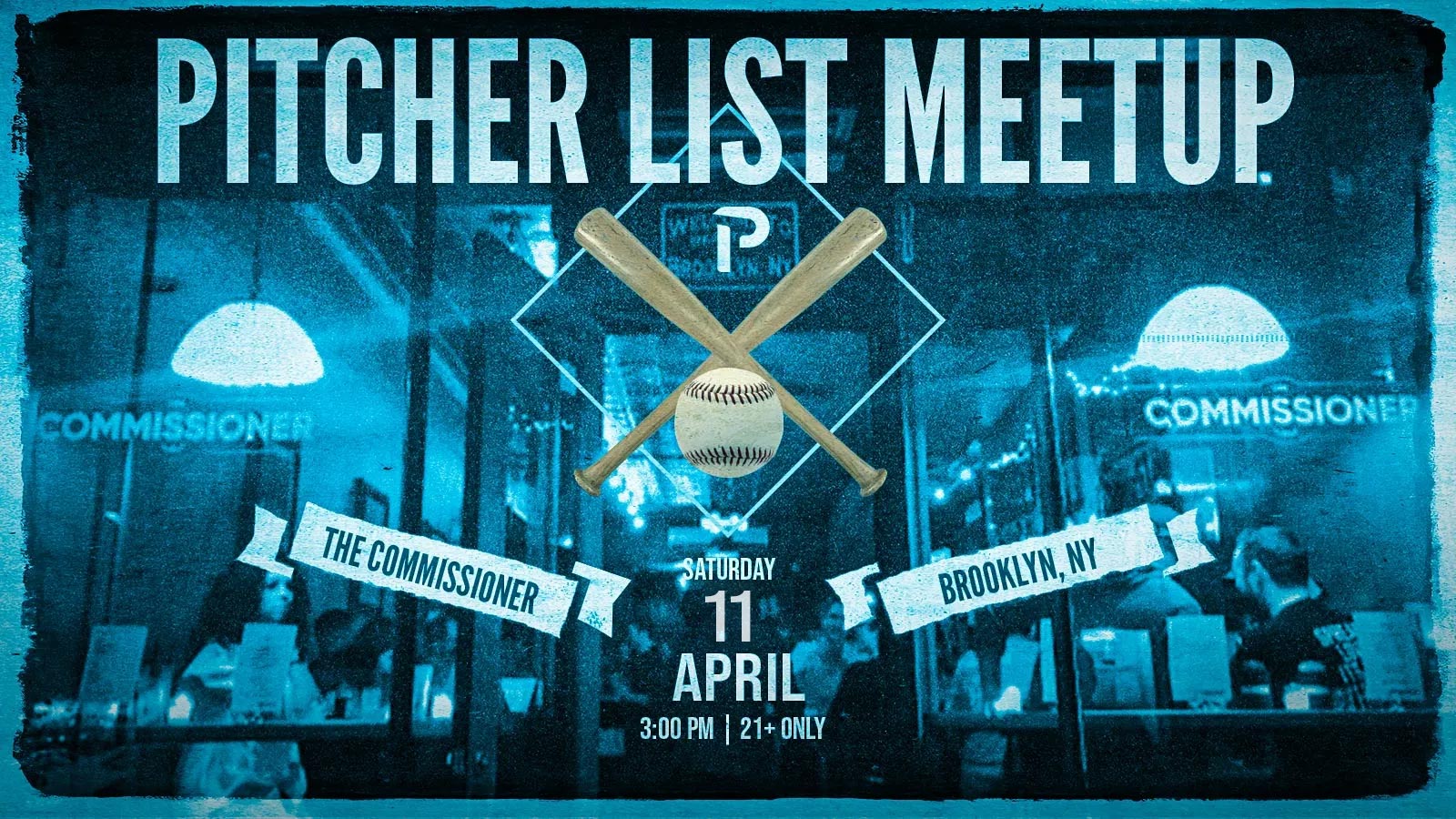 Pitcher List NYC Meetup! - April 11th at The Commissioner @ 3pm ET