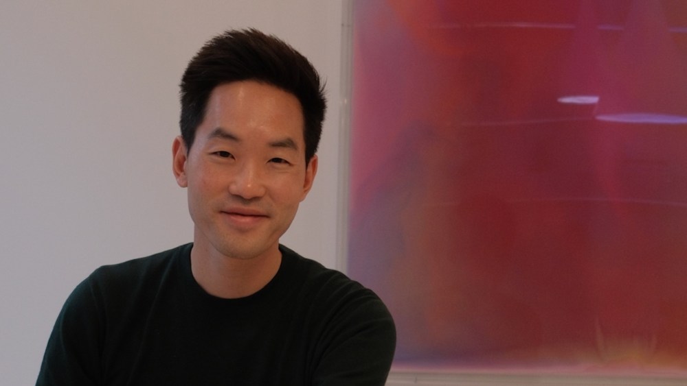 David Kim photographed inside his new cosmetic clinic.