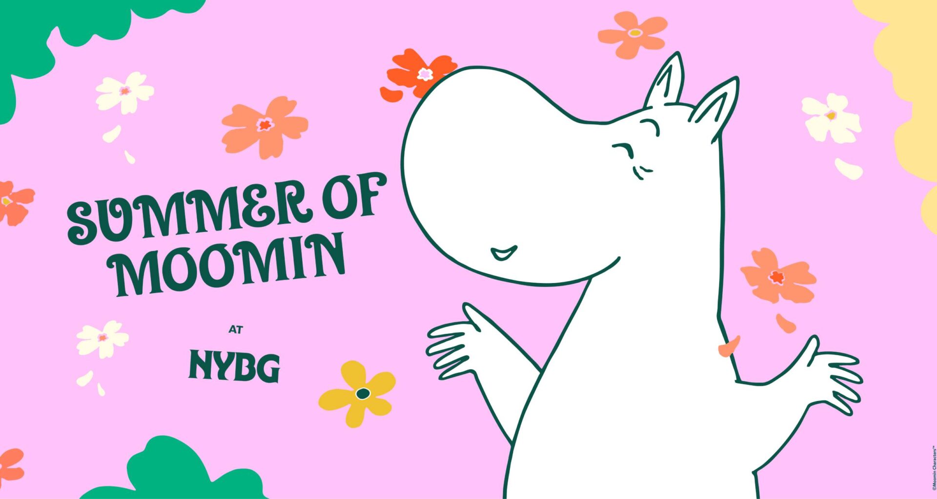 Summer of Moomin at the New York Botanical Garden