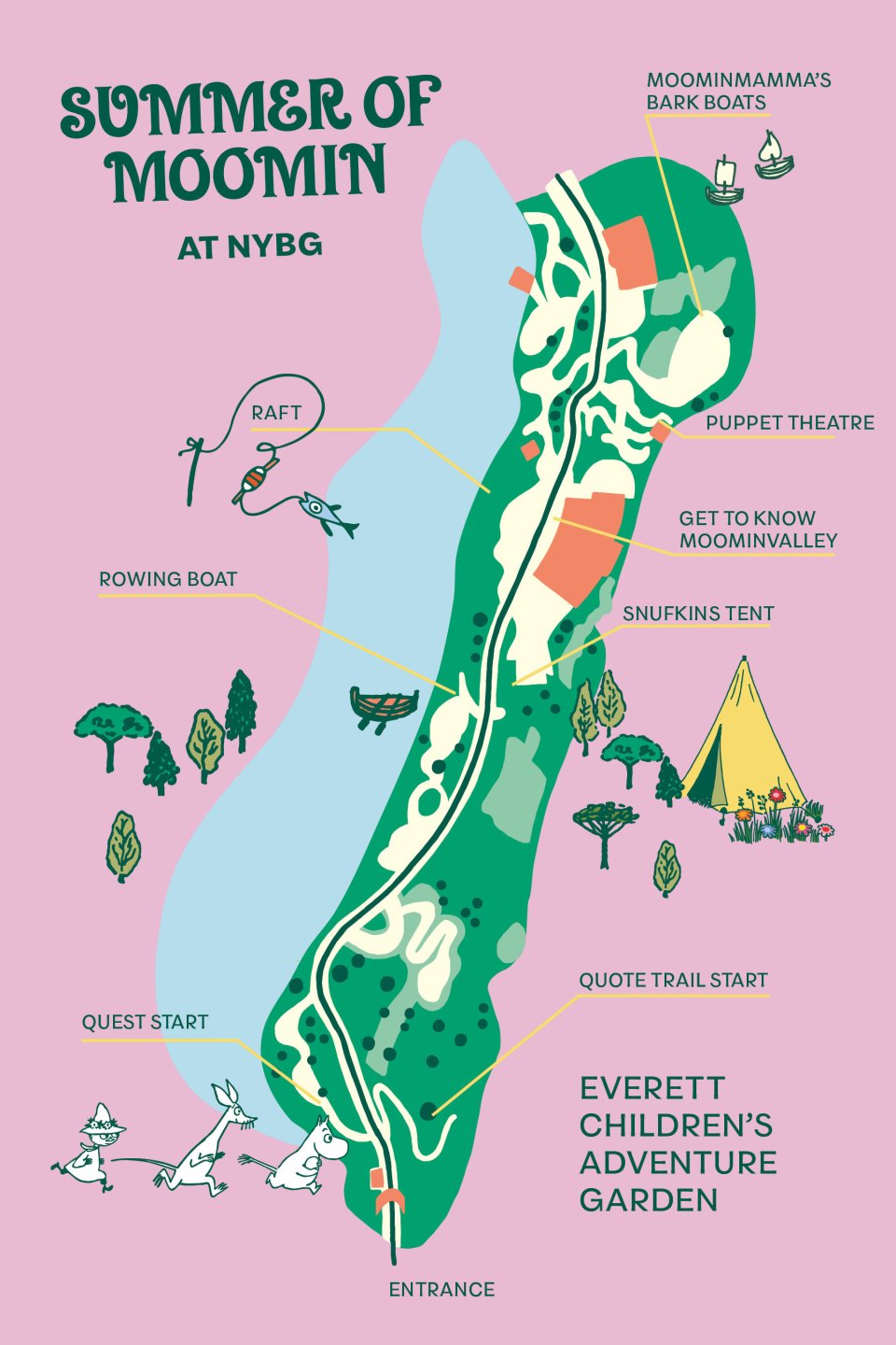 Summer of Moomin NYBG