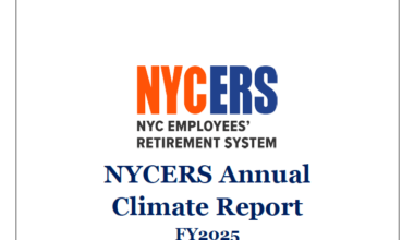NYCERS Annual Climate Report FY2025
