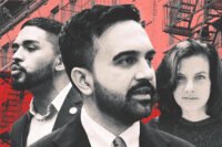 NYAA's Kenny Burgos, Mayor of New York City Zohran Mamdani, Kenny Burgos of NYAA and Fiscal Policy Institute's Emily Eisner