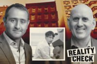 MGNY's Michael Geylik, tenant Patterson Beckwith and Council member Harvey Epstein with 109 East Ninth Street