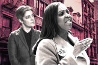 Leila Bozorg and Letitia James