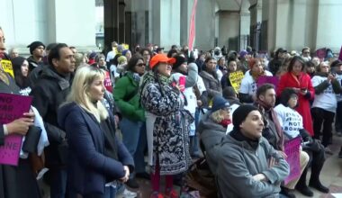 Protesters demand city to not reinvest in Israel bonds