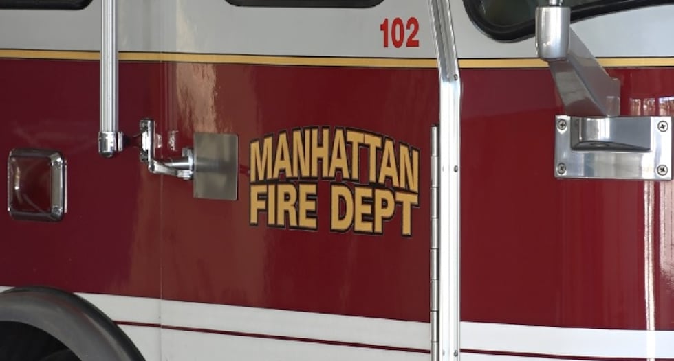 A Monday afternoon fire at a Manhattan condominium building was ruled an arson, officials said.
