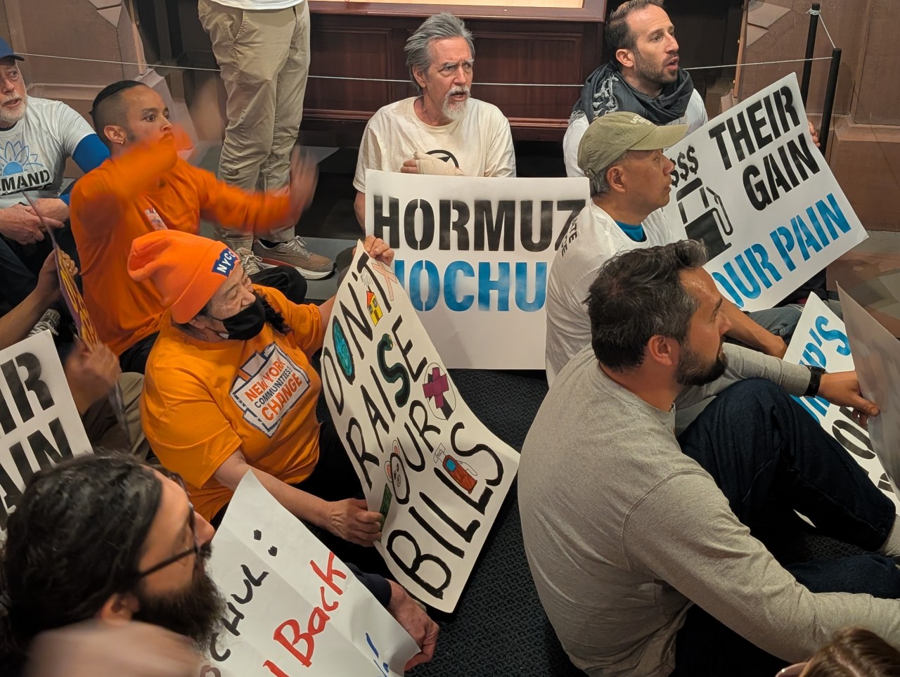 NY Senate Democrats push environmental bills amid protests