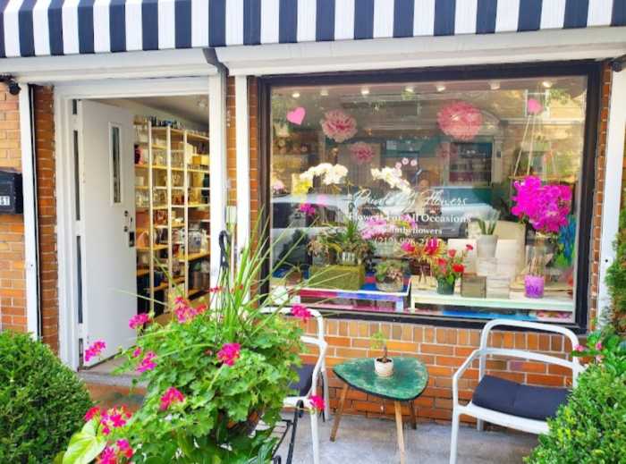 Paint by Flowers exterior. Photo via Paint by Flowers. 