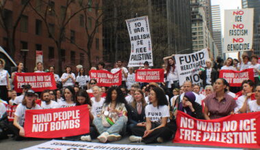 Mass Action Targets Schumer and Gillibrand Ahead of Senate Vote on Israel Aid