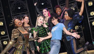 Lily Allen Visits SIX and Meets the Queens Backstage