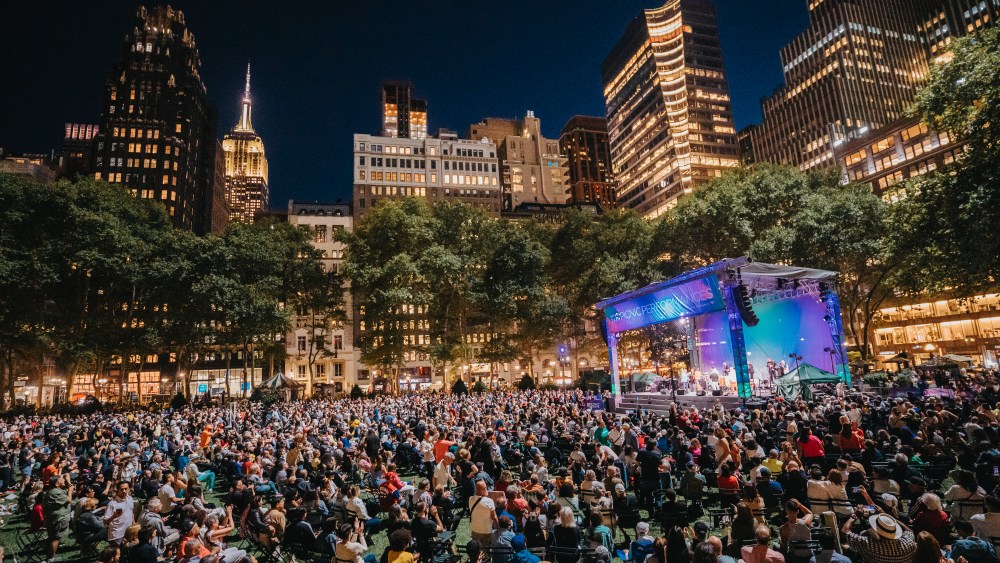 New York's Bryant Park Unveils 2026 Free Summer Concert Schedule