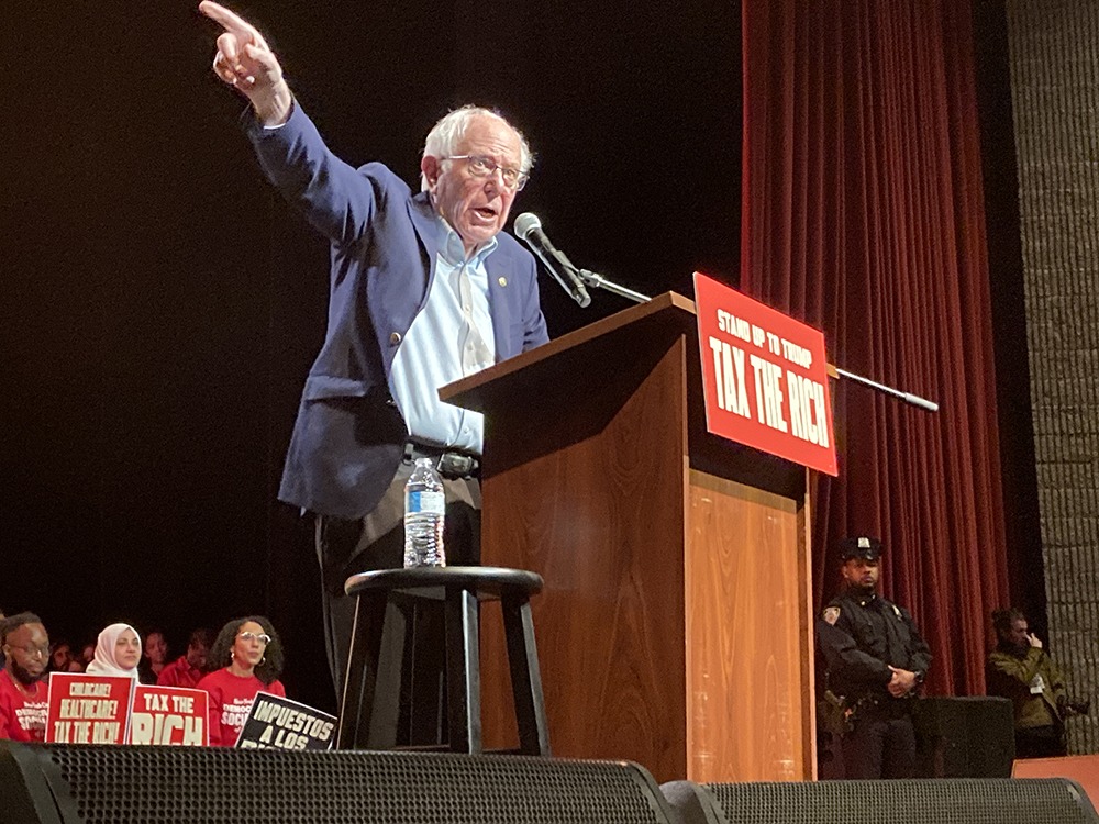 Bernie to Boomers: “Tax the Rich!”