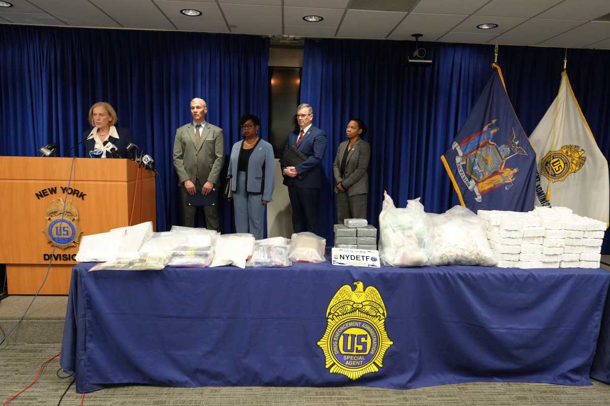 Drug task force seizes 90 pounds of fentanyl from three separate Manhattan and Bronx narcotics mills